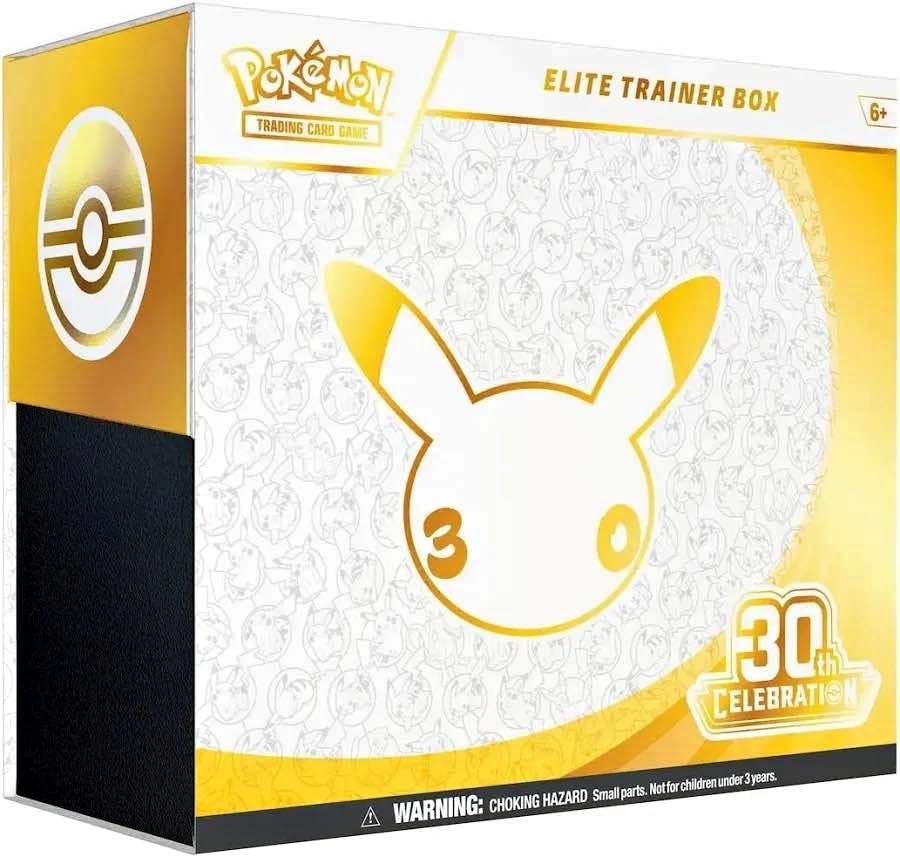 Amazon.com: Pokémon TCG: 30th Celebration Elite Trainer Box : Toys